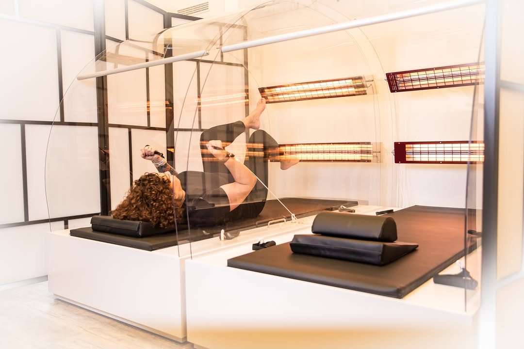 Trainen in de Cocoon infraroodcabine
